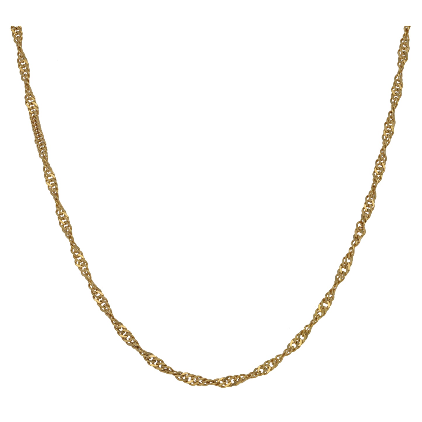9ct Gold Singapore Chain 16"