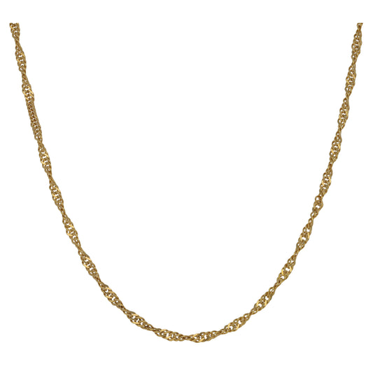 9ct Gold Singapore Chain 16"