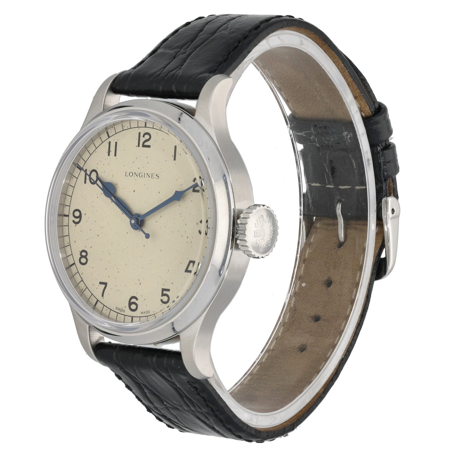 Longines Heritage Military L2.819.4.93.2 38.5mm Stainless Steel Watch