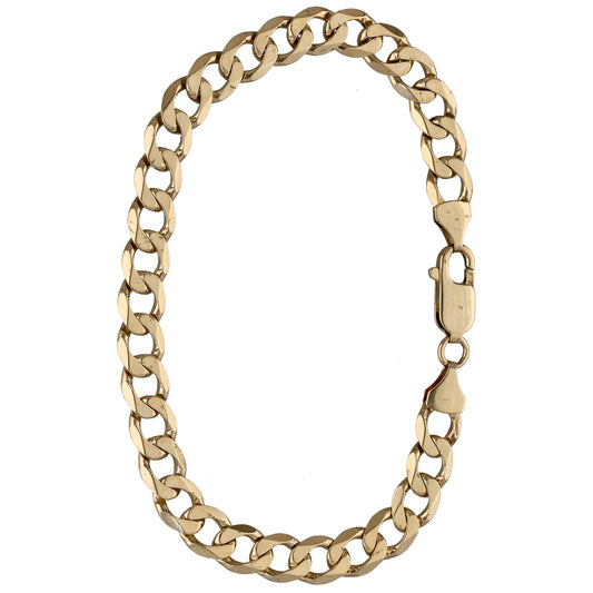 9ct Gold Curb Bracelet