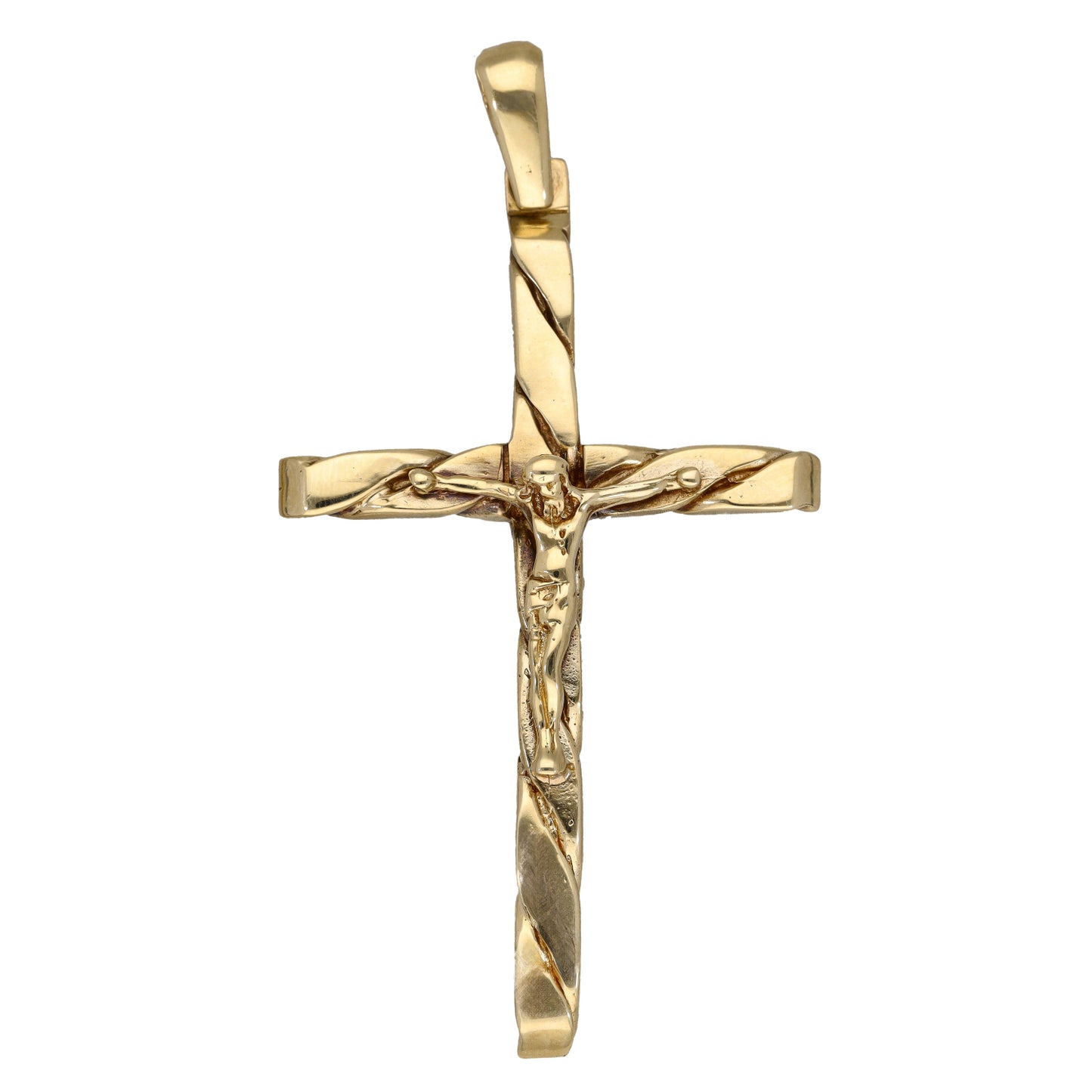 9ct Gold Crucifix Pendant
