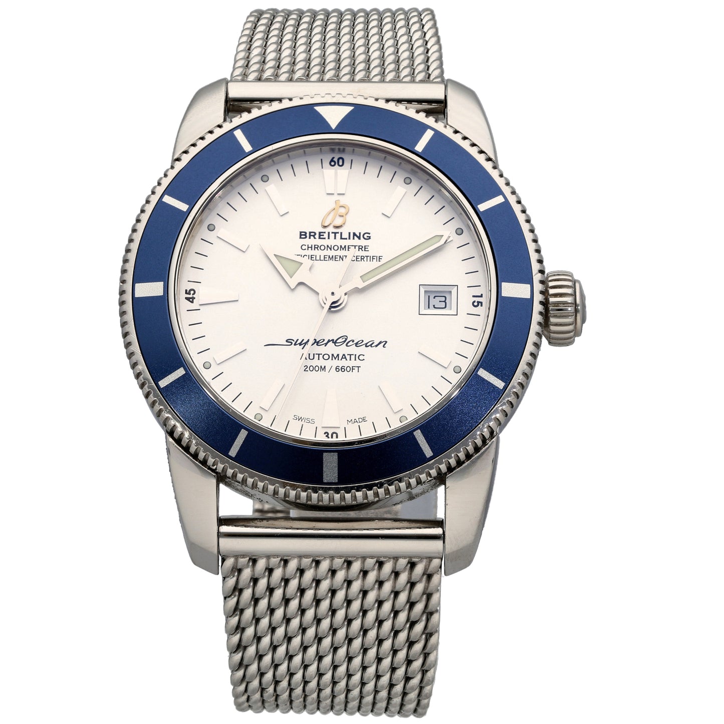 Breitling Superocean Heritage A17321 42mm Stainless Steel Watch