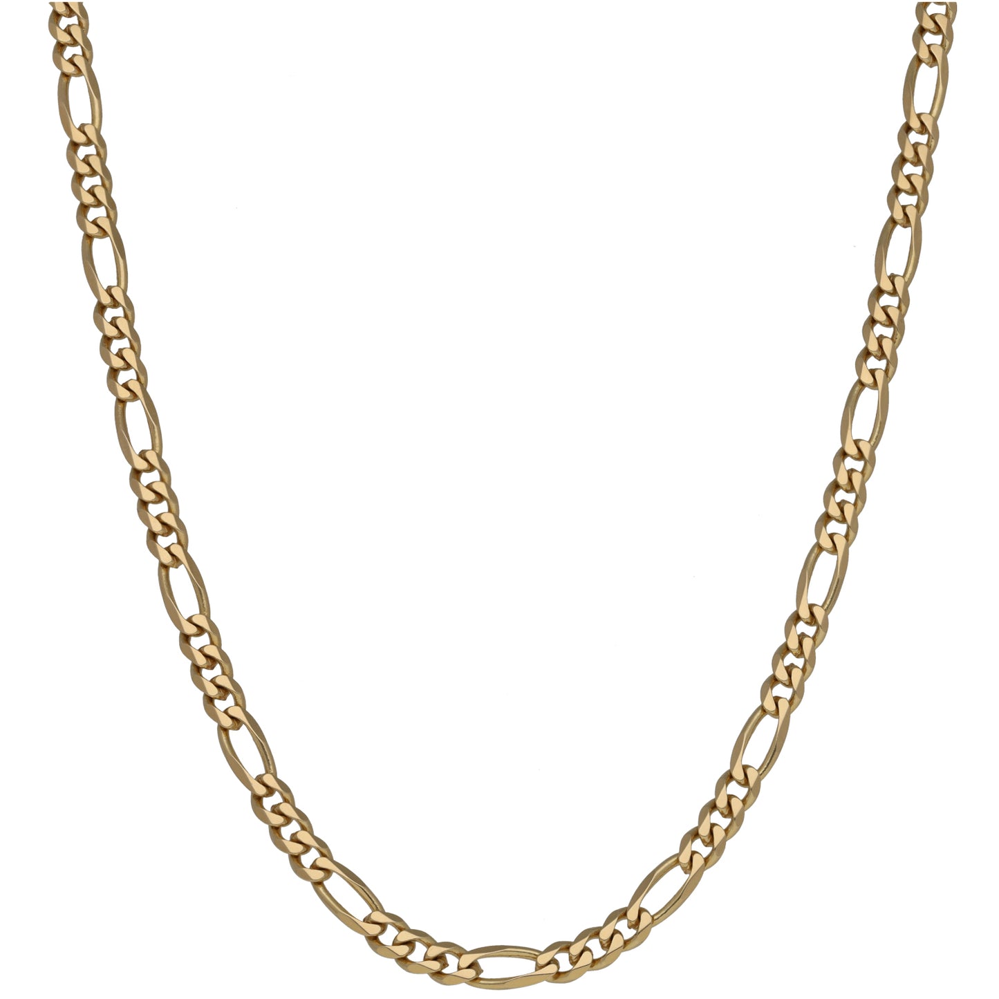 9ct Gold Figaro Chain 24"