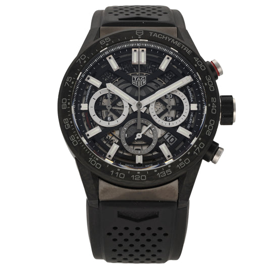 Tag Heuer Carrera CBG2016 43mm Carbon Watch