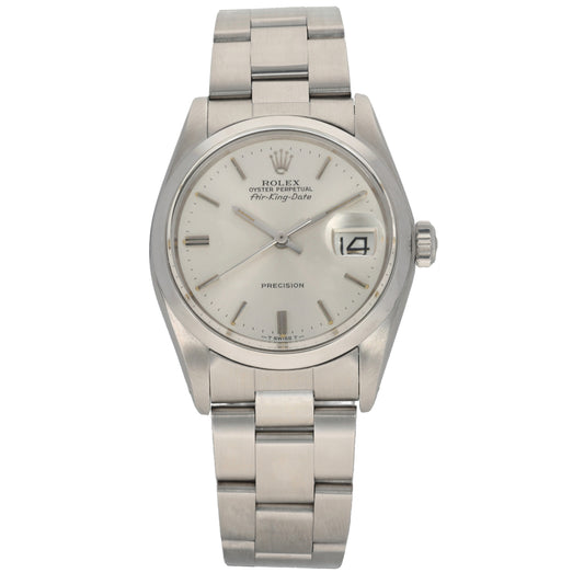 Rolex Air King 5700 34mm Stainless Steel Watch