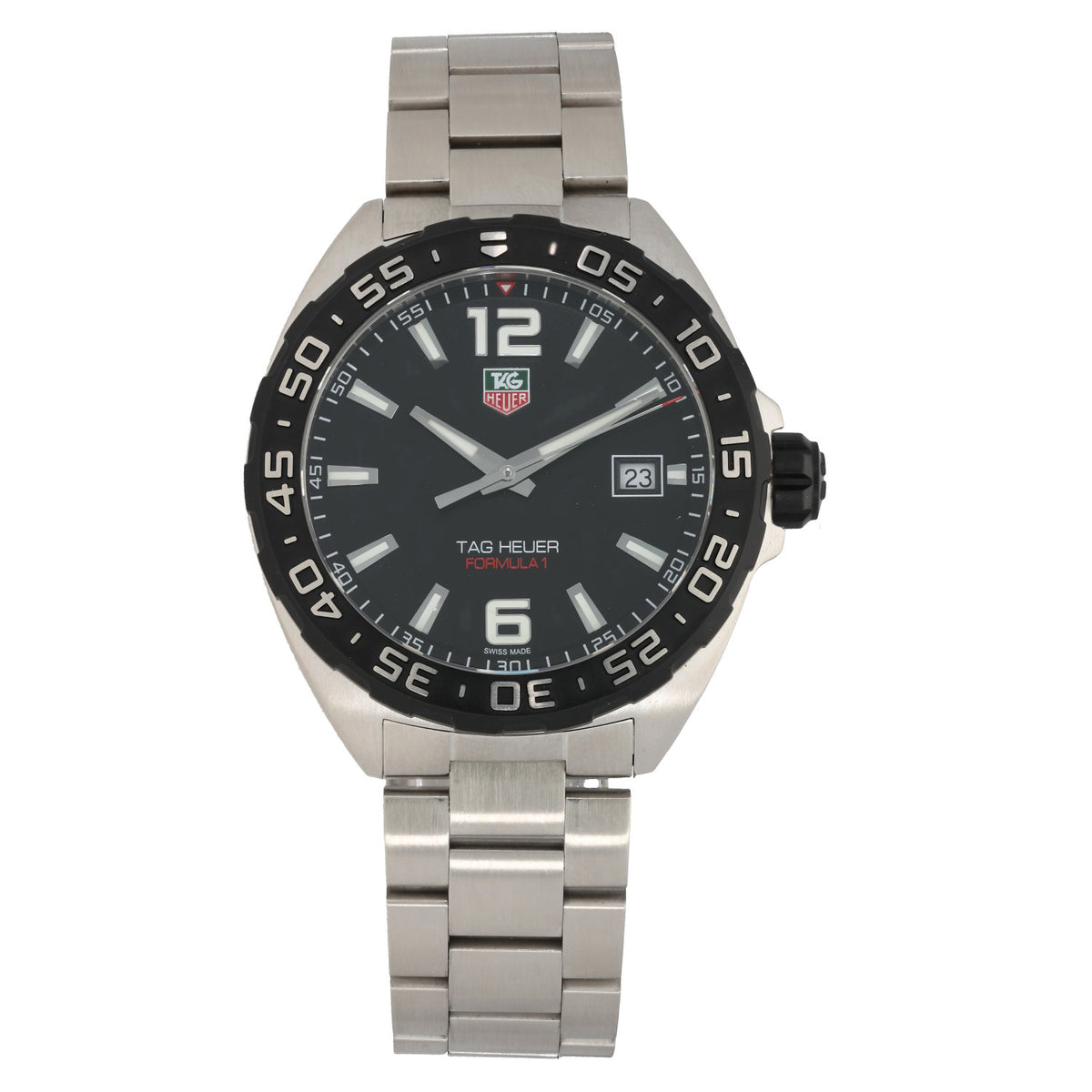 Tag Heuer Formula 1 WAZ1110 41mm Stainless Steel Watch