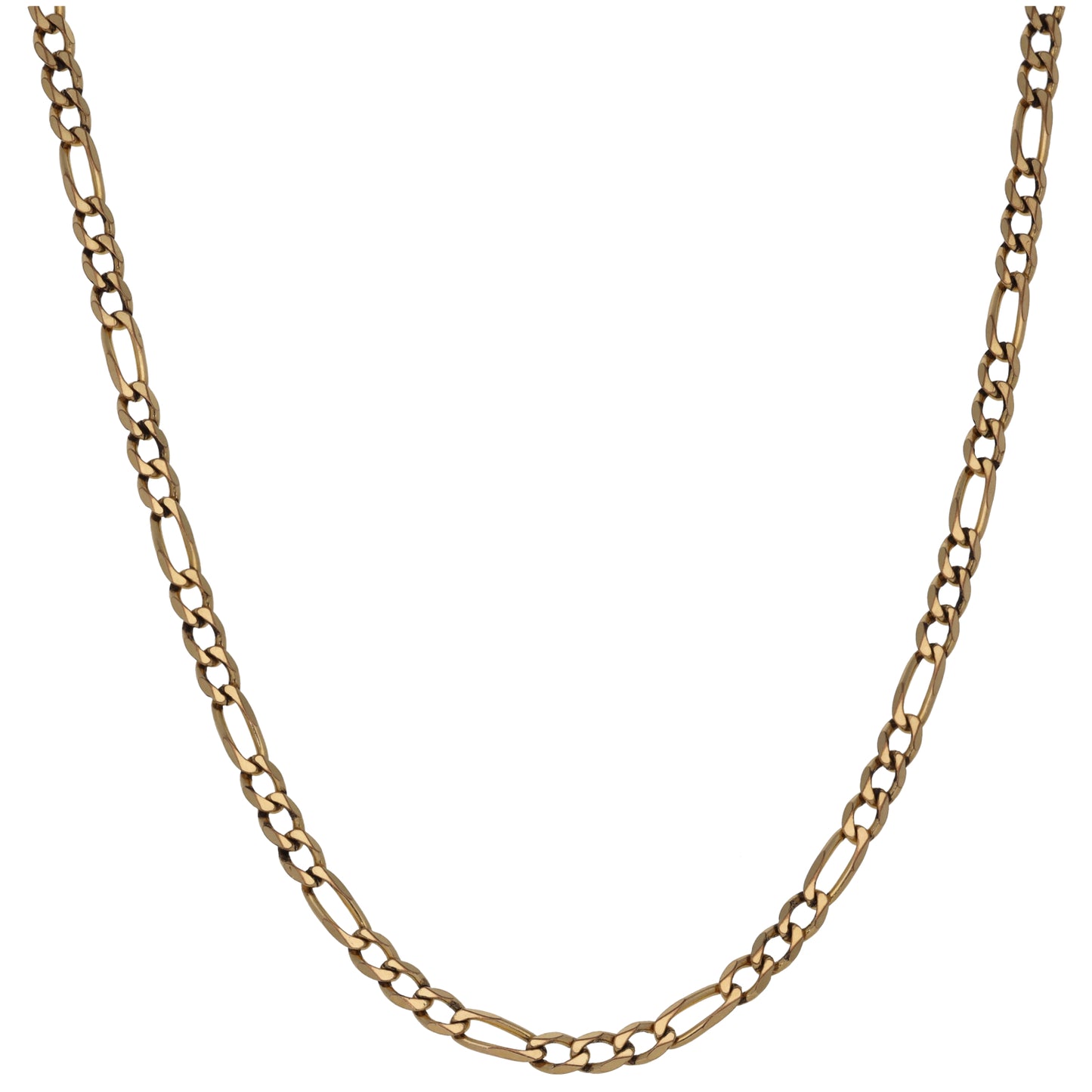 9ct Gold Figaro Chain 22"