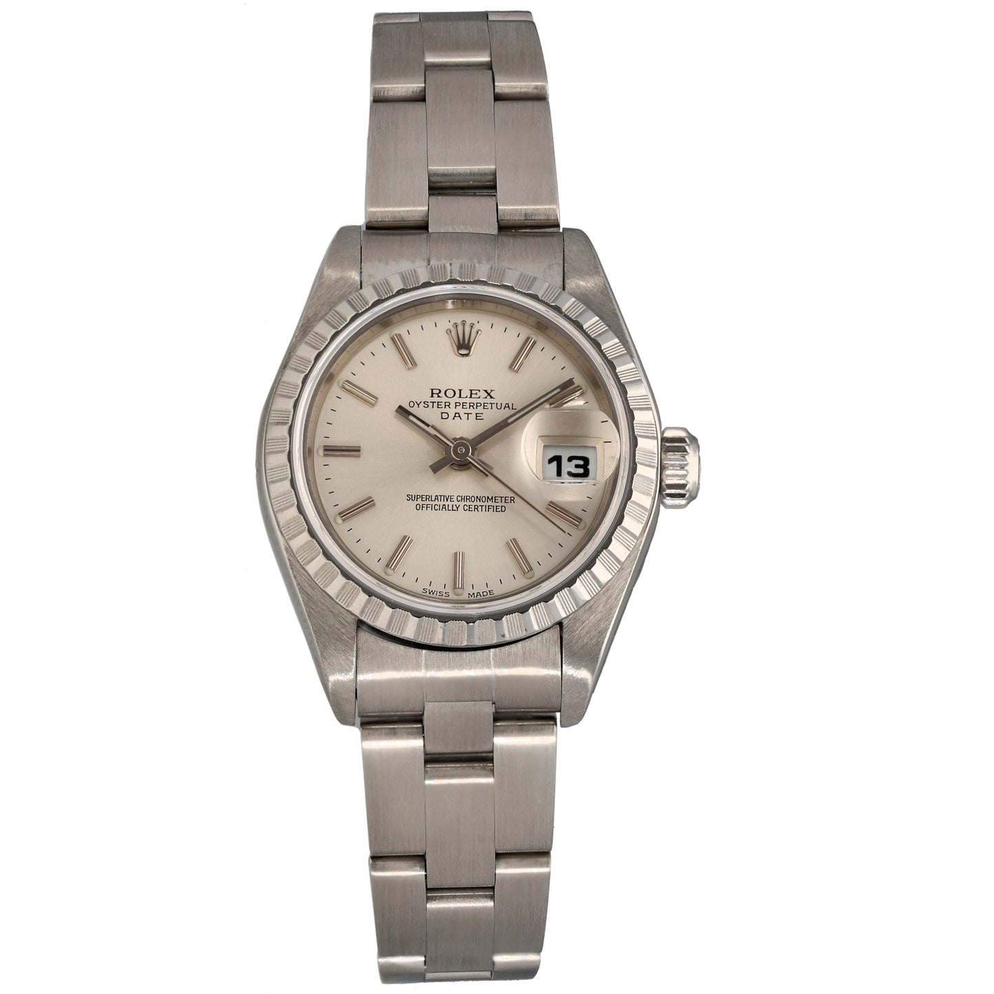 Rolex Date 79240 26mm Stainless Steel Watch