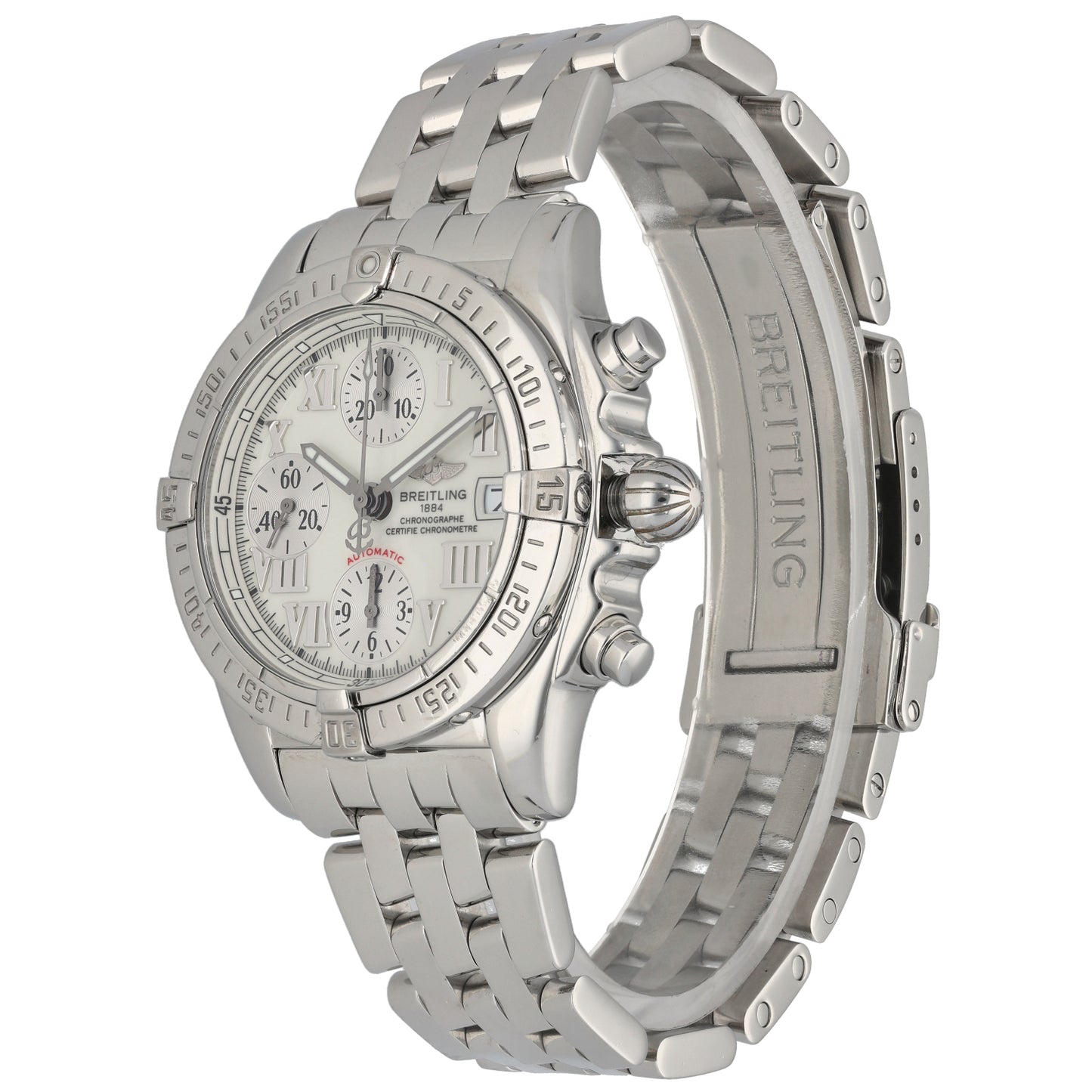 Breitling Cockpit A13358 39mm Stainless Steel Watch