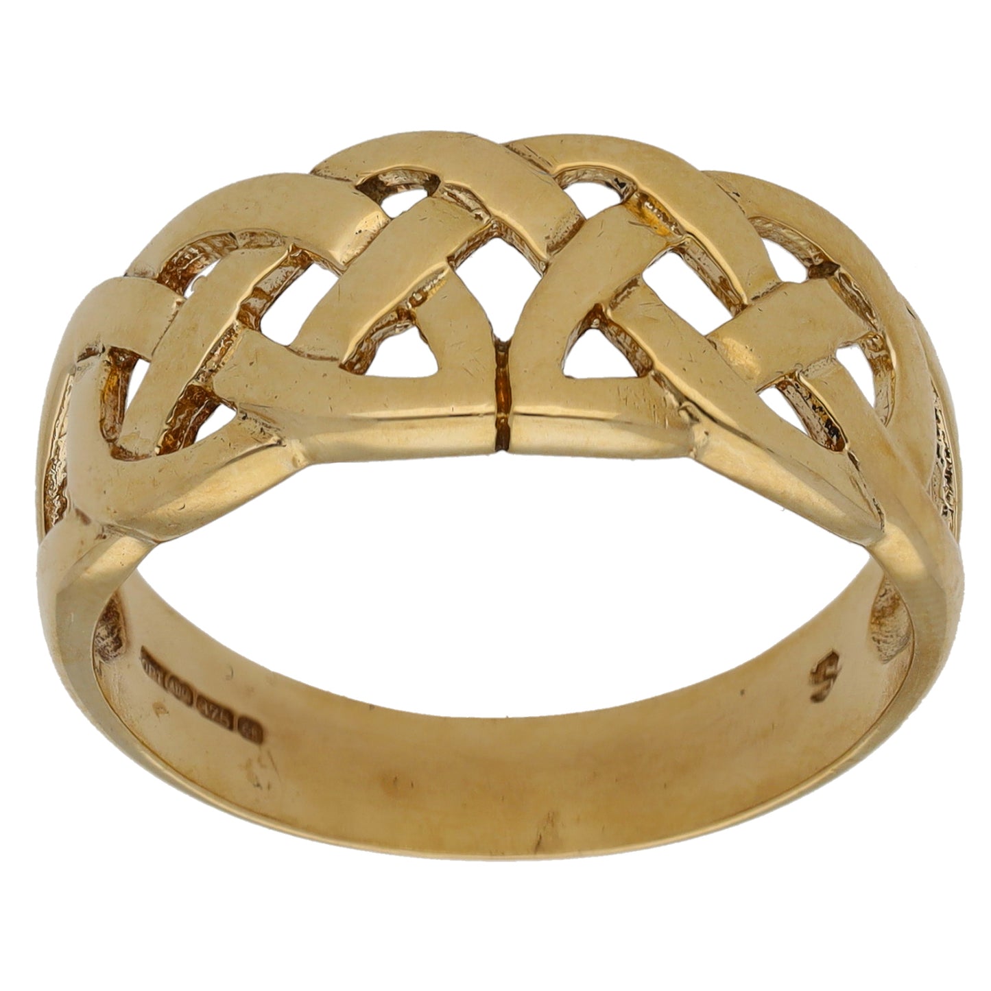 9ct Gold Alternative Ring Size T