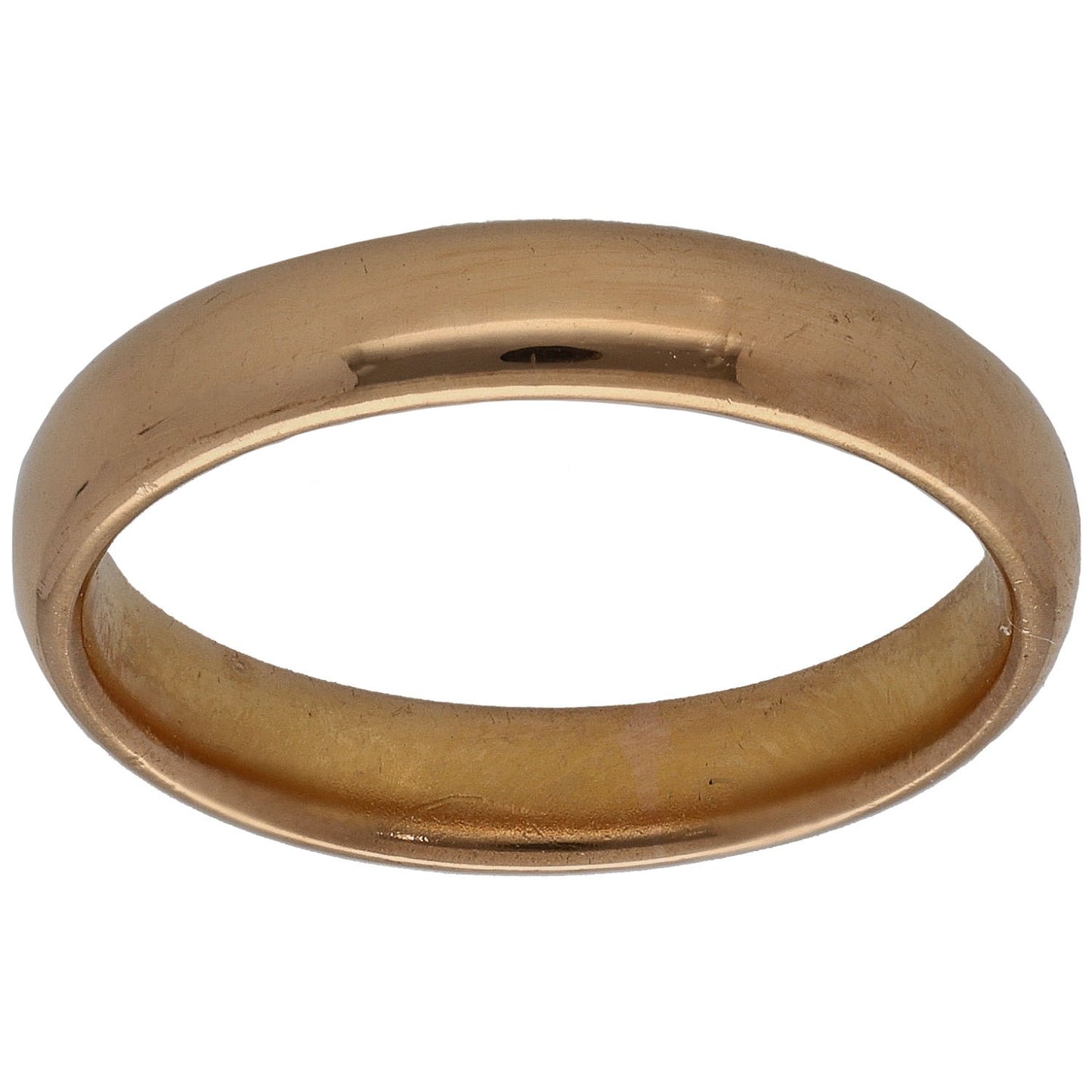 22ct Gold Plain Wedding Ring Size M