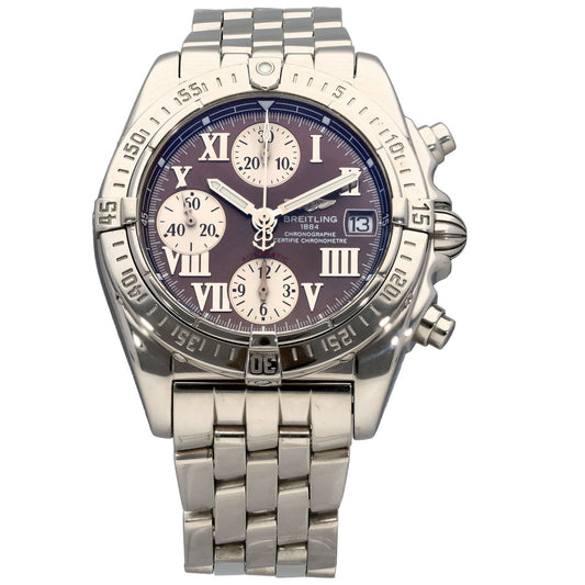 Breitling Cockpit A13358 39mm Stainless Steel Watch