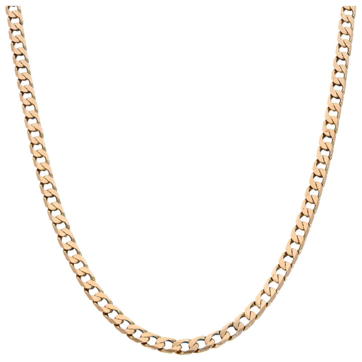 9ct Gold Curb Chain 20"