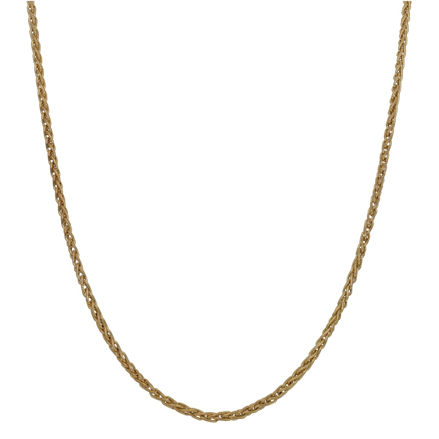 9ct Gold Spiga Chain 18"