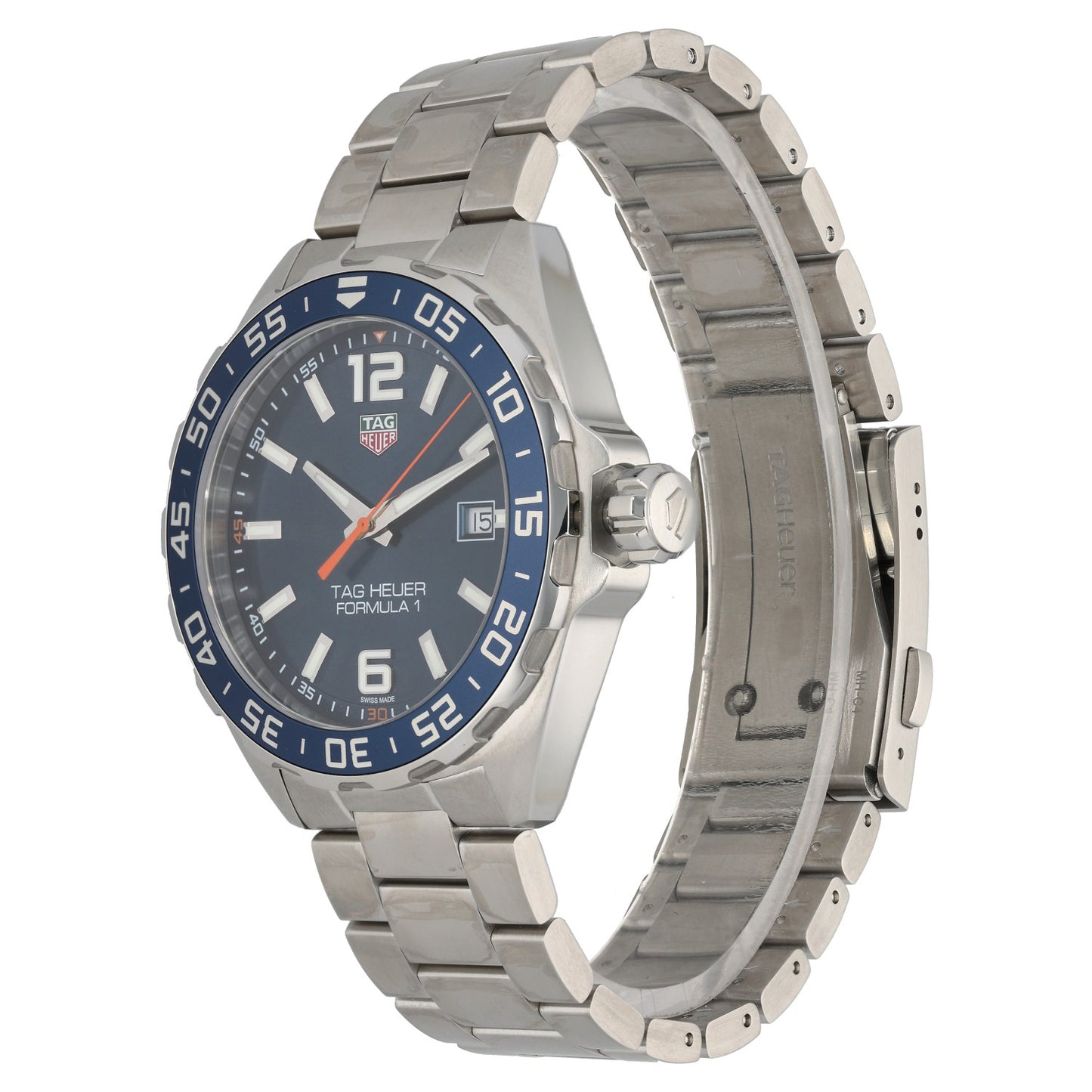 Tag Heuer Formula 1 WAZ1010 43mm Stainless Steel Watch