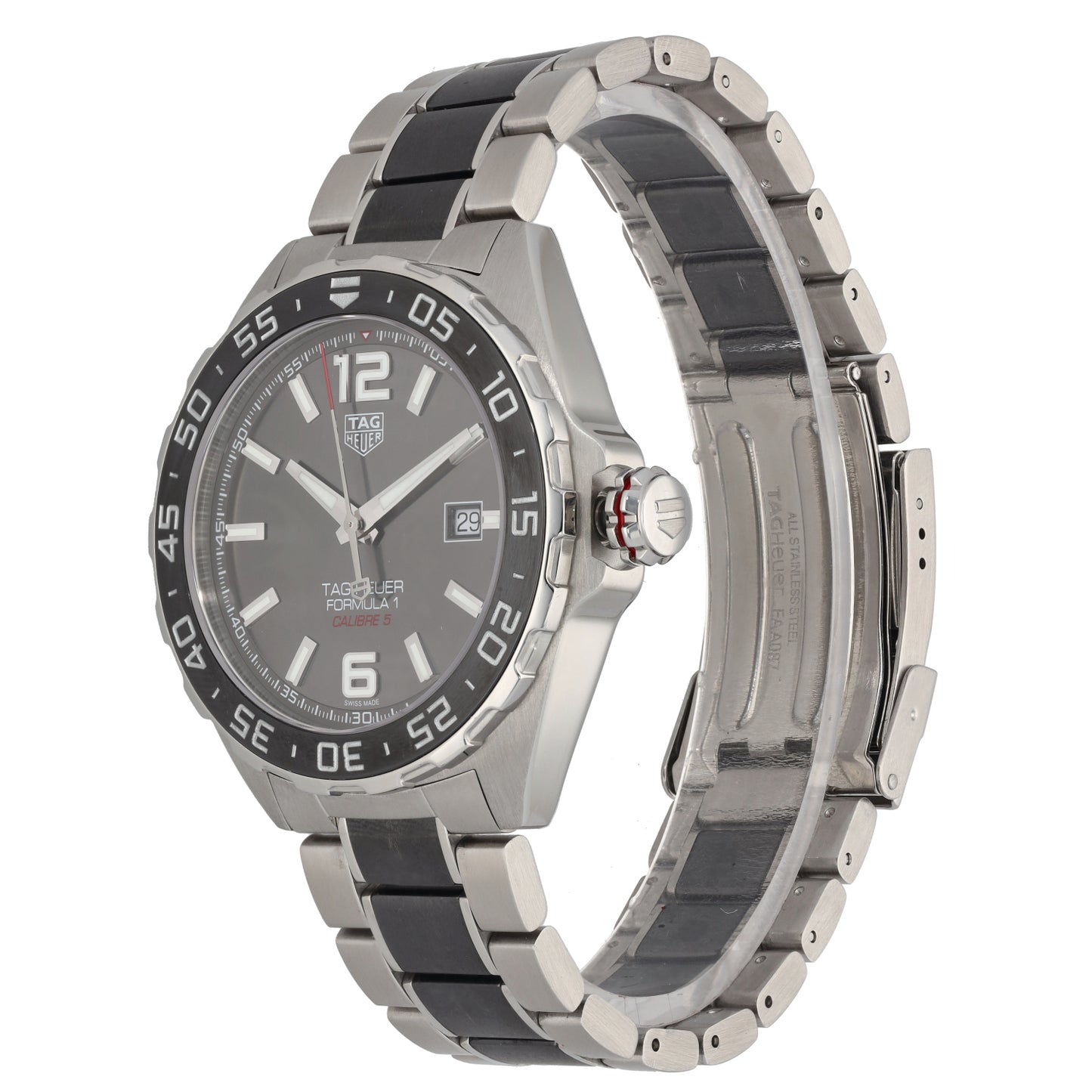 Tag Heuer Formula 1 WAZ2011 43mm Stainless Steel Watch