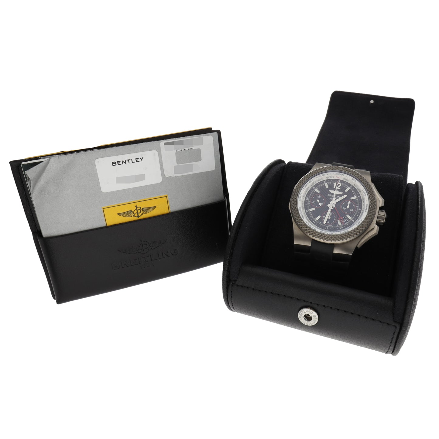 Breitling Bentley EB0433 45mm Titanium Watch