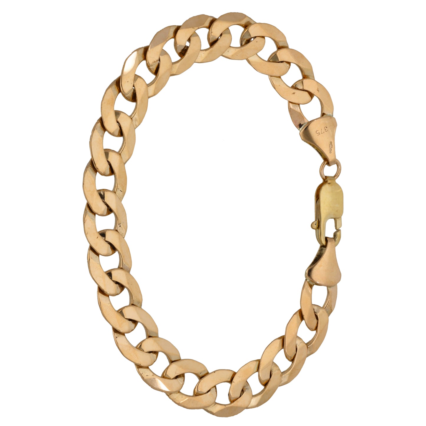 9ct Gold Curb Bracelet