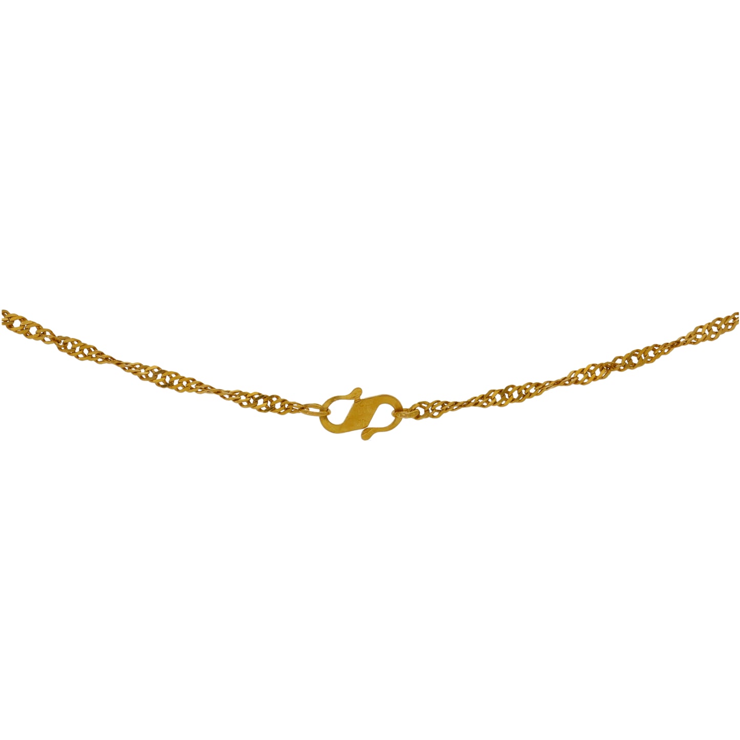 22ct Gold Singapore Chain 26"