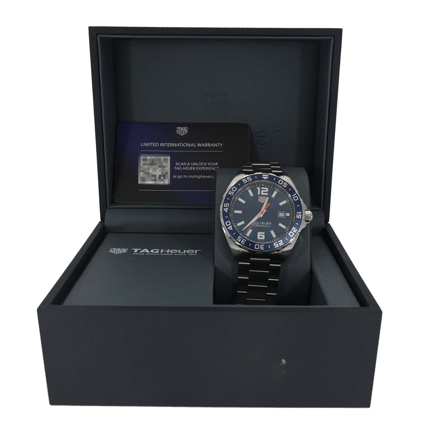 Tag Heuer Formula 1 WAZ1010 43mm Stainless Steel Watch