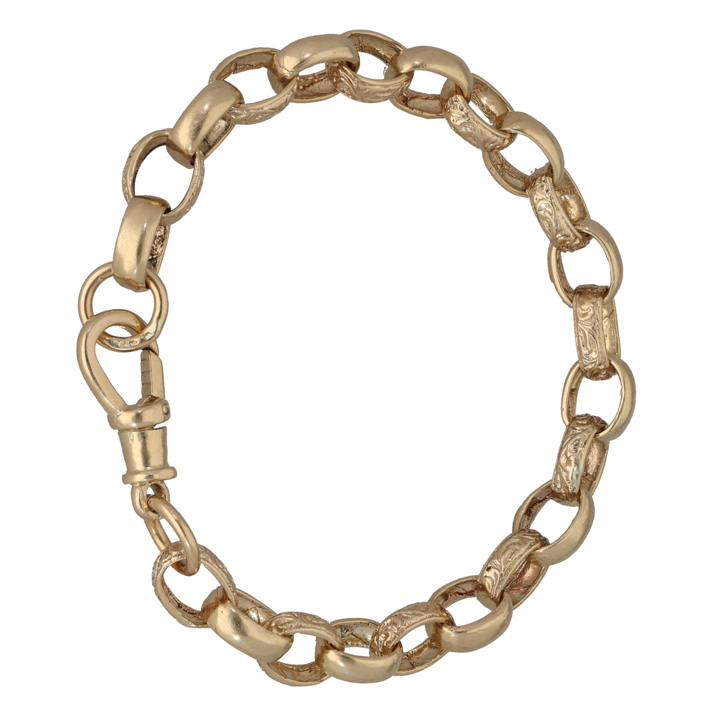 9ct Gold Belcher Bracelet