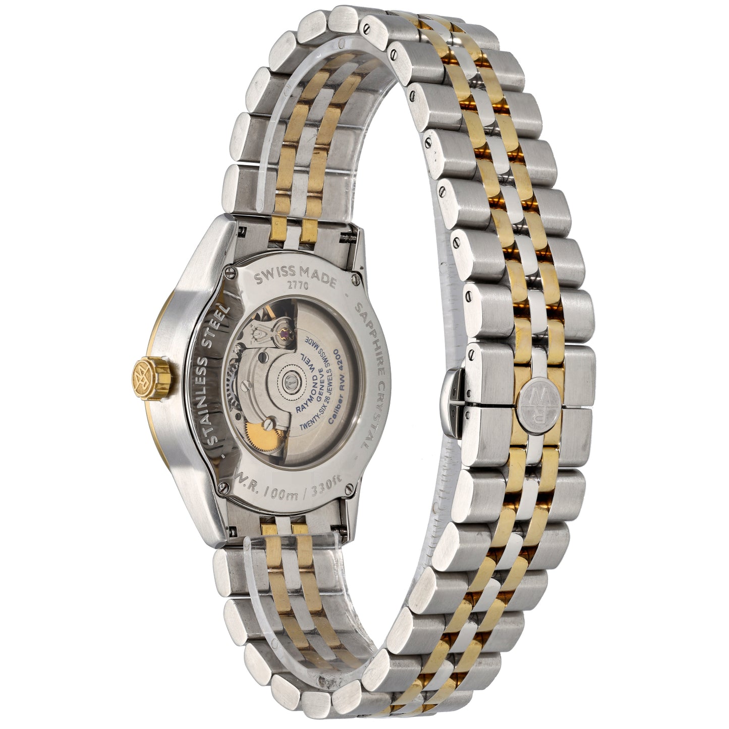 Raymond Weil Nabucco 2770 38mm Bi-Colour Watch