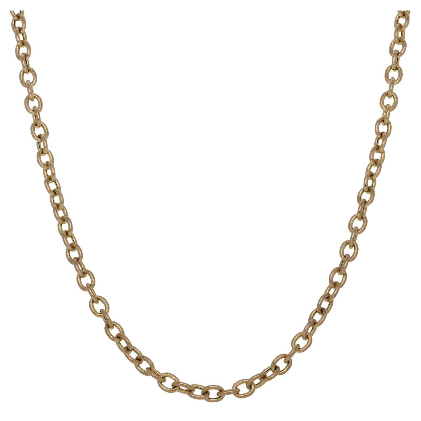 9ct Gold Belcher Chain 18"