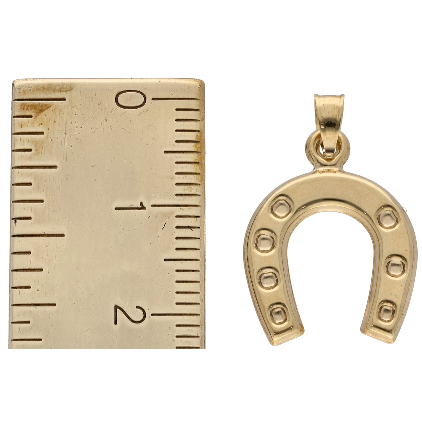 New 9ct Gold Hoseshoe Pendant