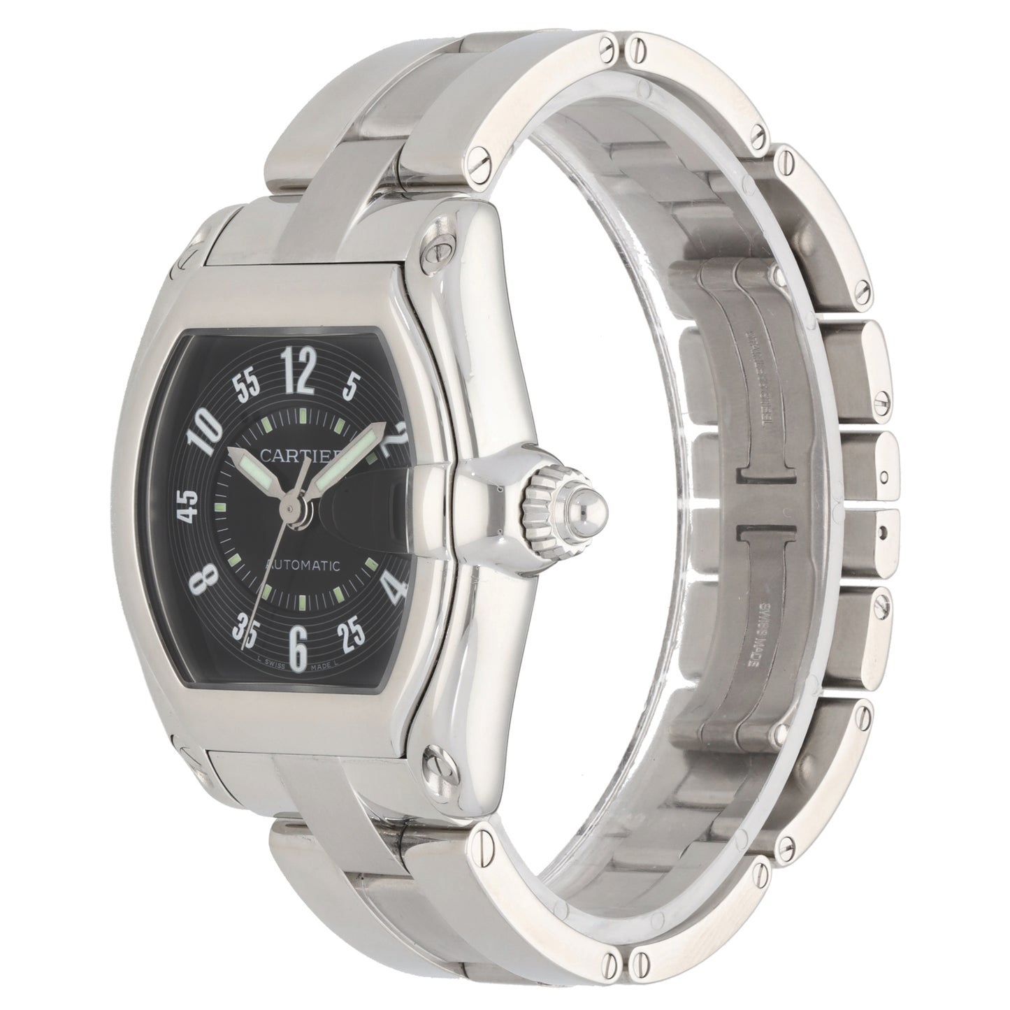 Cartier Roadster 2510 37mm Stainless Steel Watch