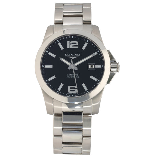 Longines Conquest L3.667.4 41mm Stainless Steel Watch
