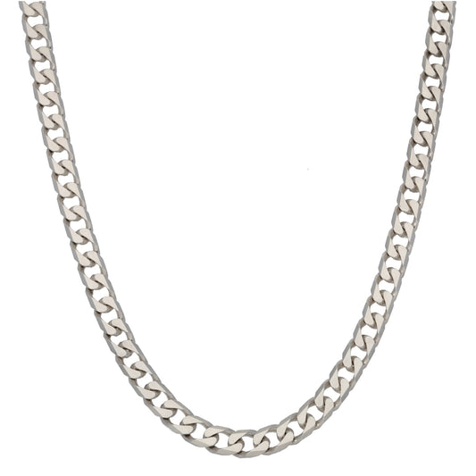 Sterling Silver Curb Chain 20"