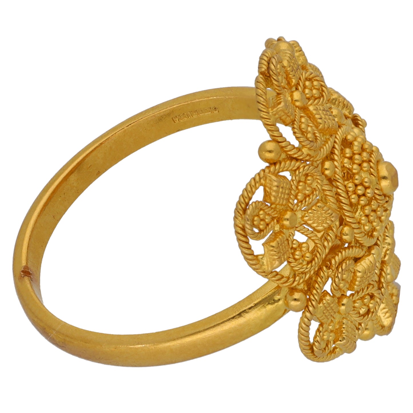 22ct Gold Alternative Ring Size P