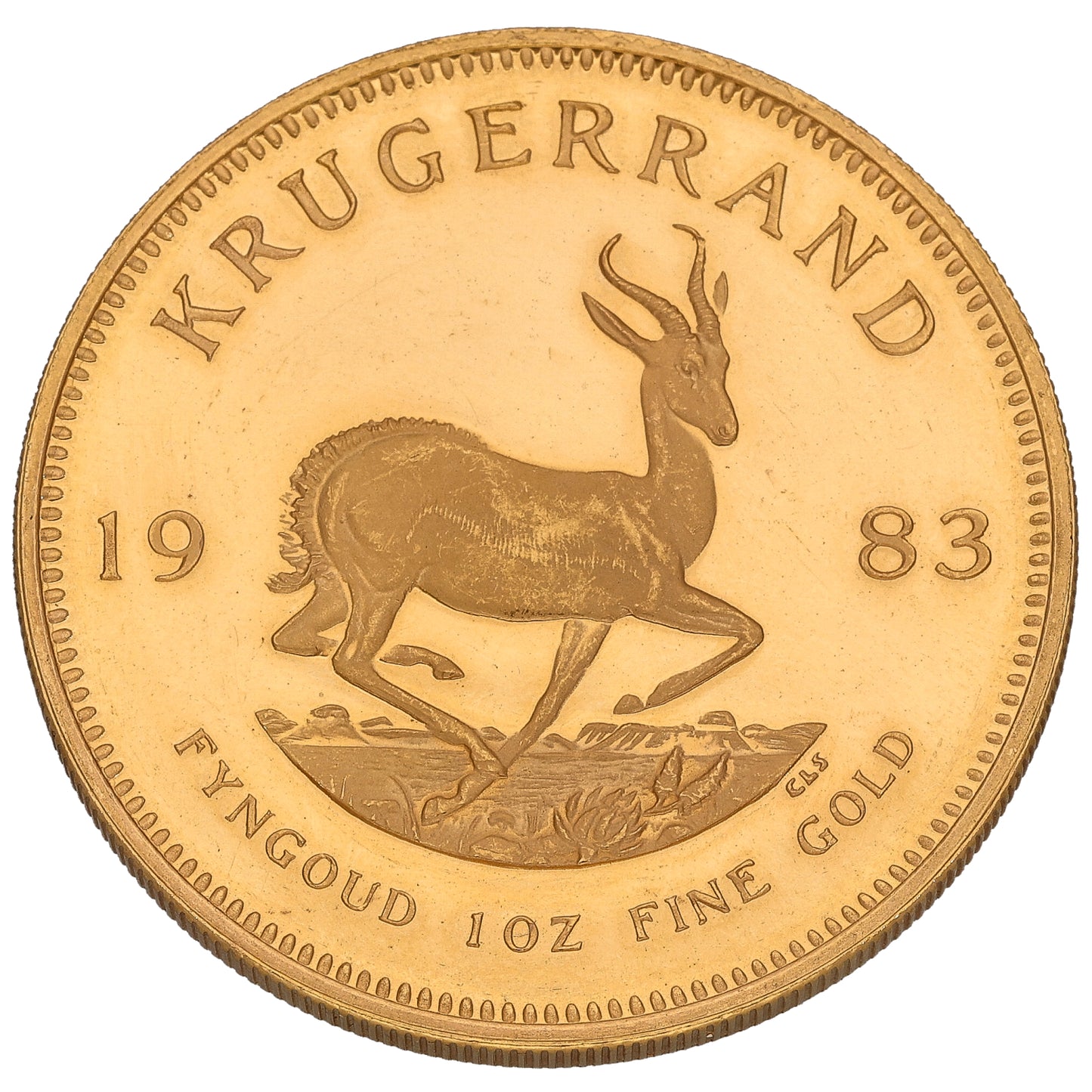 22ct Gold 1 OZ Krugerrand Coin 1983