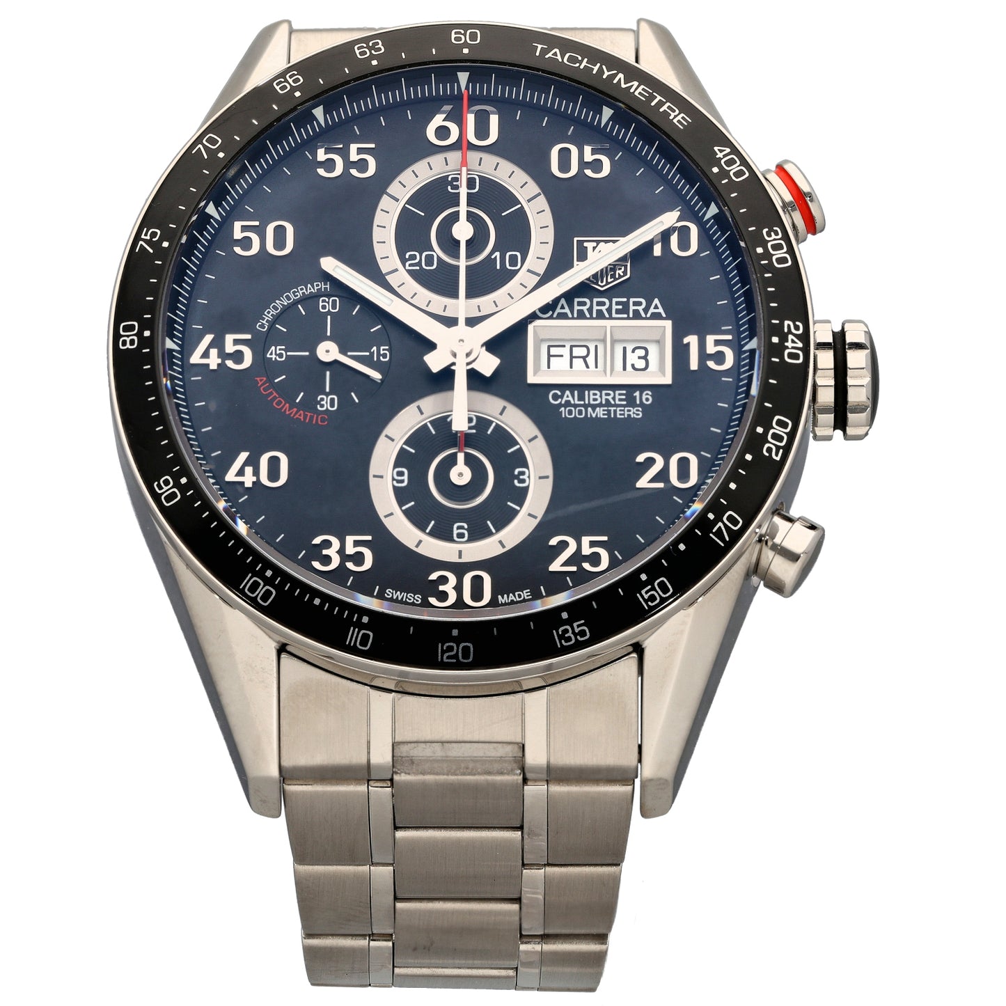 Tag Heuer Carrera CV2A10 43mm Stainless Steel Watch