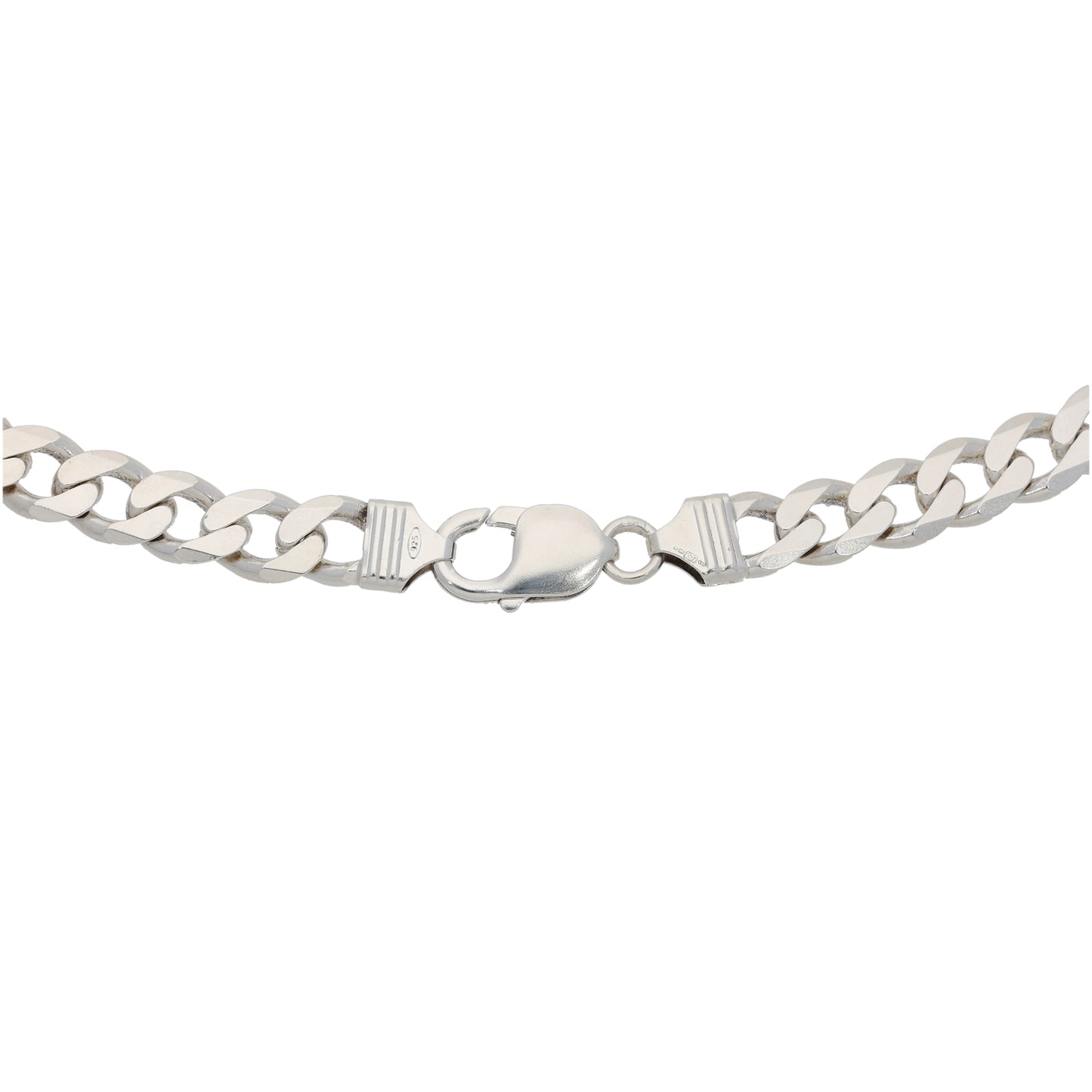 Silver Sterling Curb Chain 20"