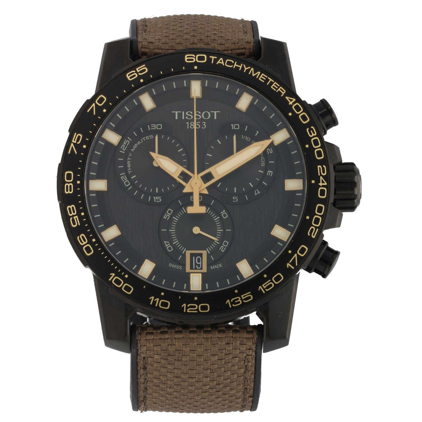 Tissot Supersport Chrono T125617A 45mm PVD Stainless Steel Watch