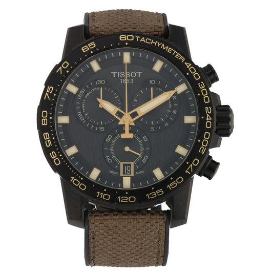 Tissot Supersport Chrono T125617A 45mm PVD Stainless Steel Watch