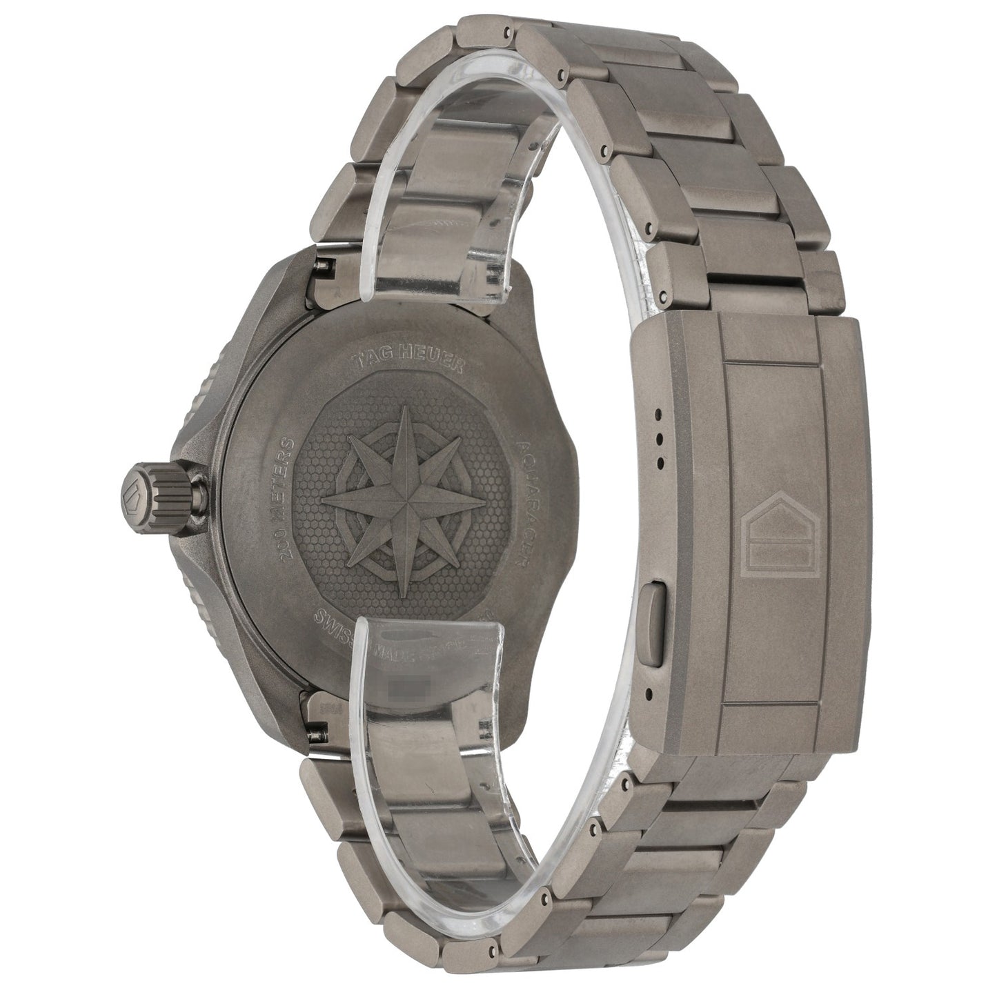 Tag Heuer Aquaracer WBP1180 40mm Titanium Watch