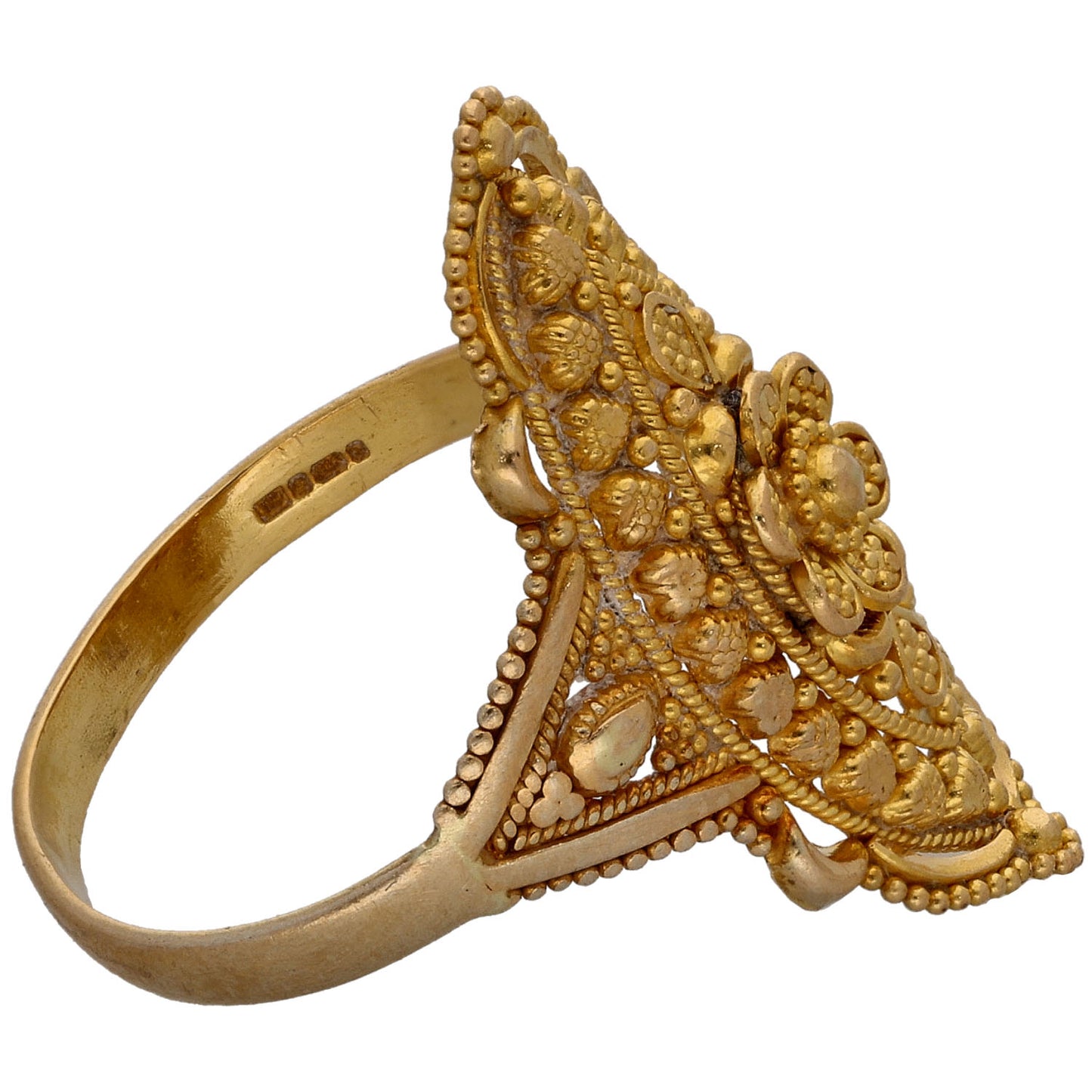 22ct Gold Alternative Ring Size O