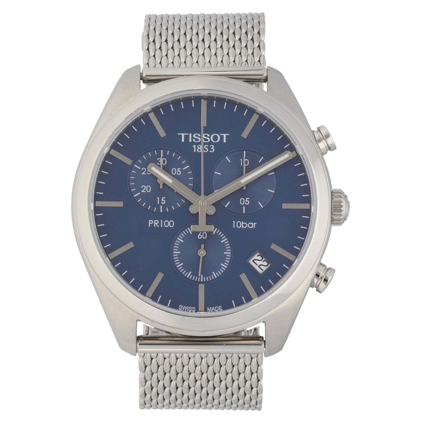 Tissot PR100 T101417 A 41mm Stainless Steel Watch