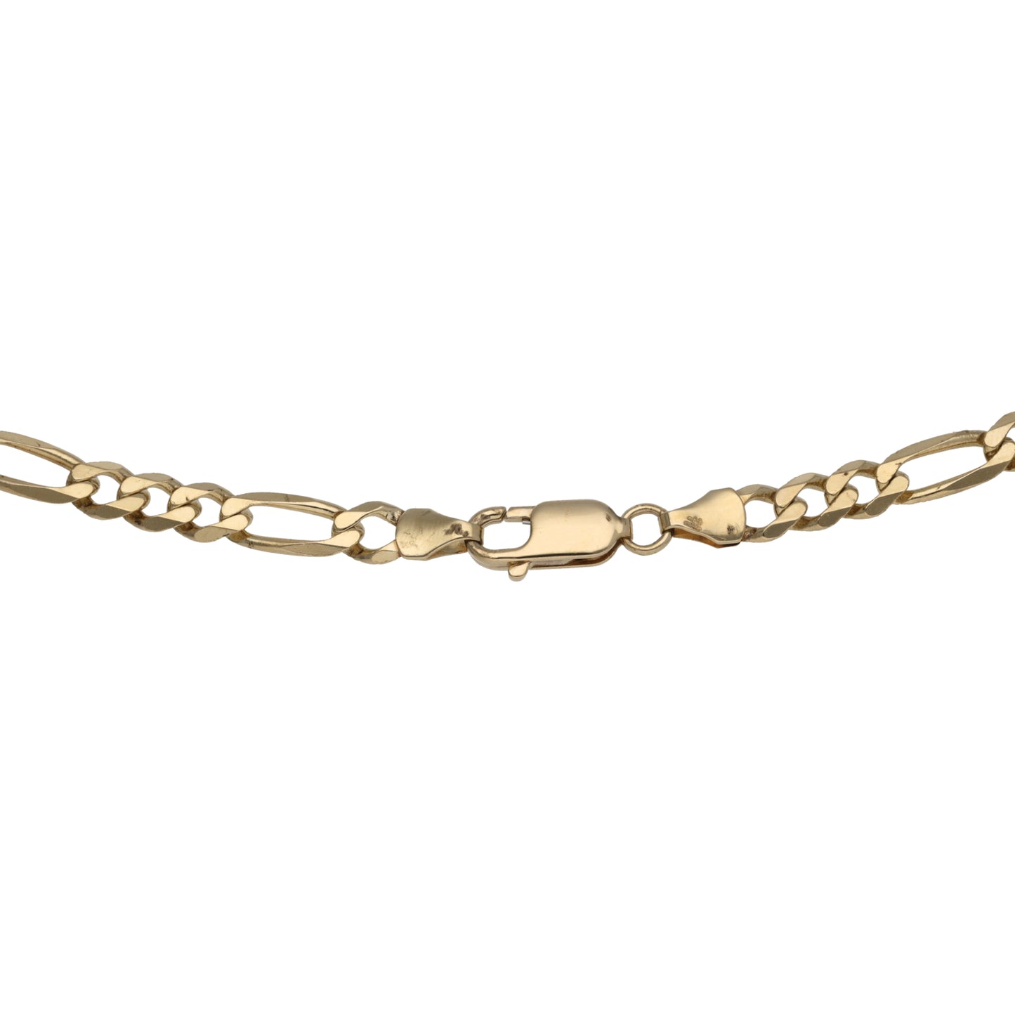 9ct Gold Figaro Chain 18"