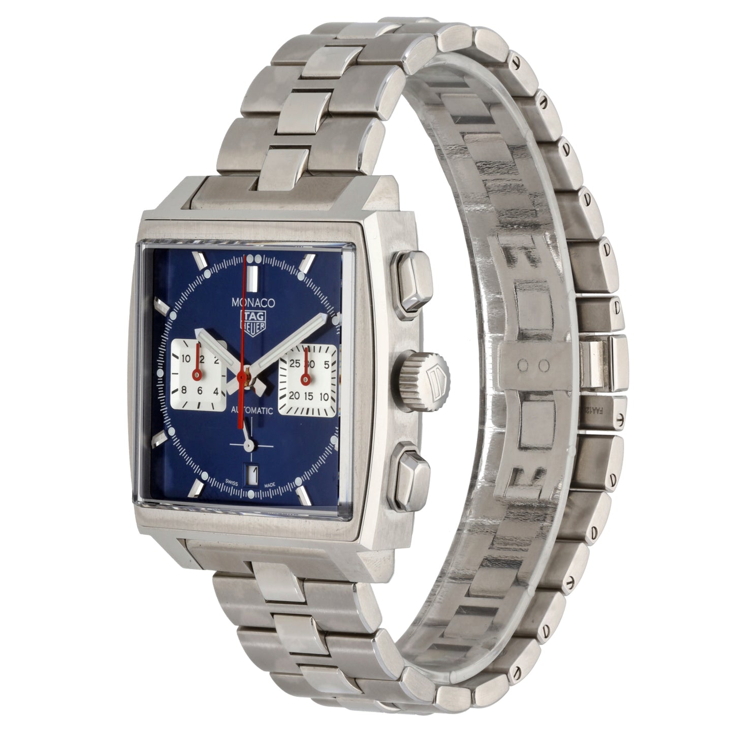 Tag Heuer Monaco CBL2111 39mm Stainless Steel Watch