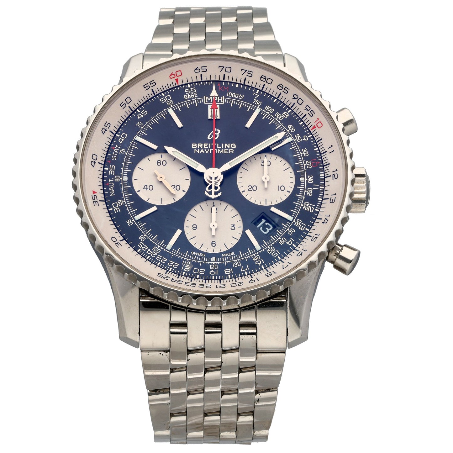 Breitling Navitimer 01 AB0121 43mm Stainless Steel Watch