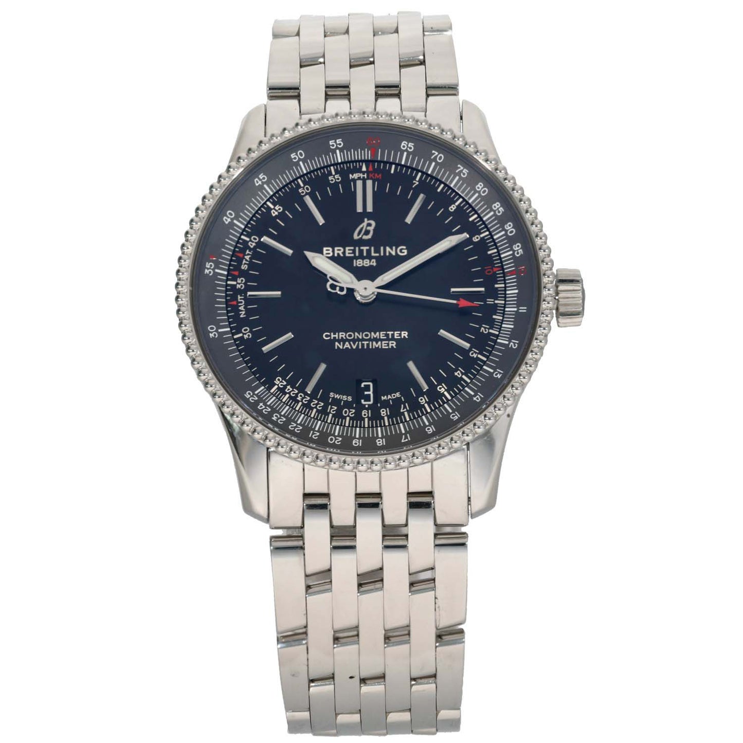 Breitling Navitimer A17325 38mm Stainless Steel Watch