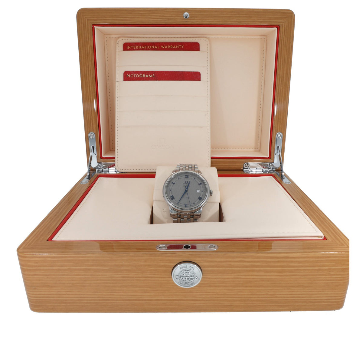 Omega De Ville Prestige 424.10.40.20.06.002 39.5mm Stainless Steel Watch
