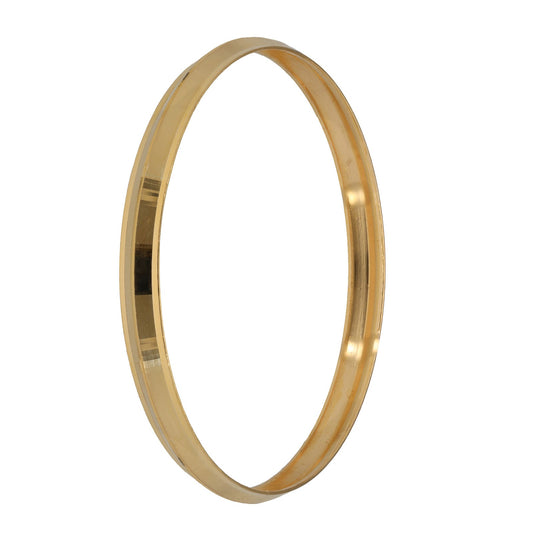 22ct Gold Rooftop Bangle