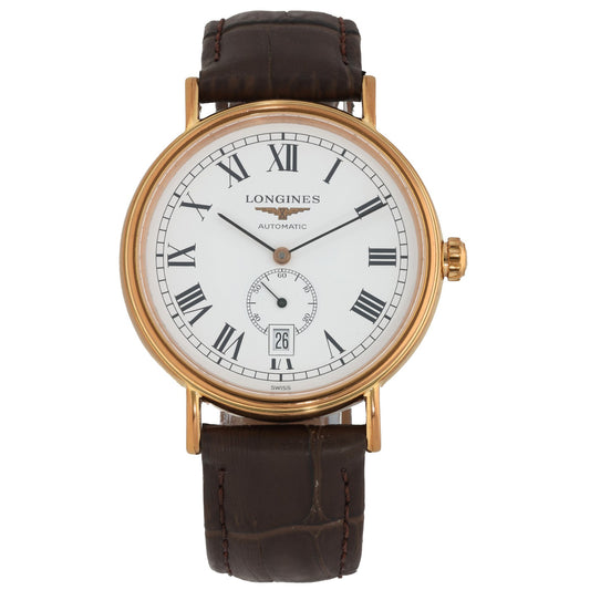 Longines Presence L4.905.1 40mm Gold Plated Watch