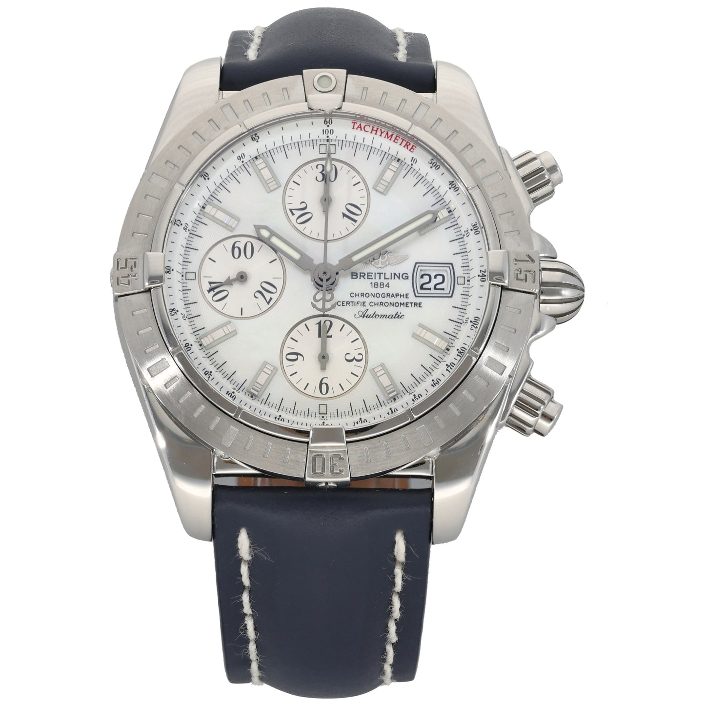 Breitling Chronomat Evolution A13356 43mm Stainless Steel Watch