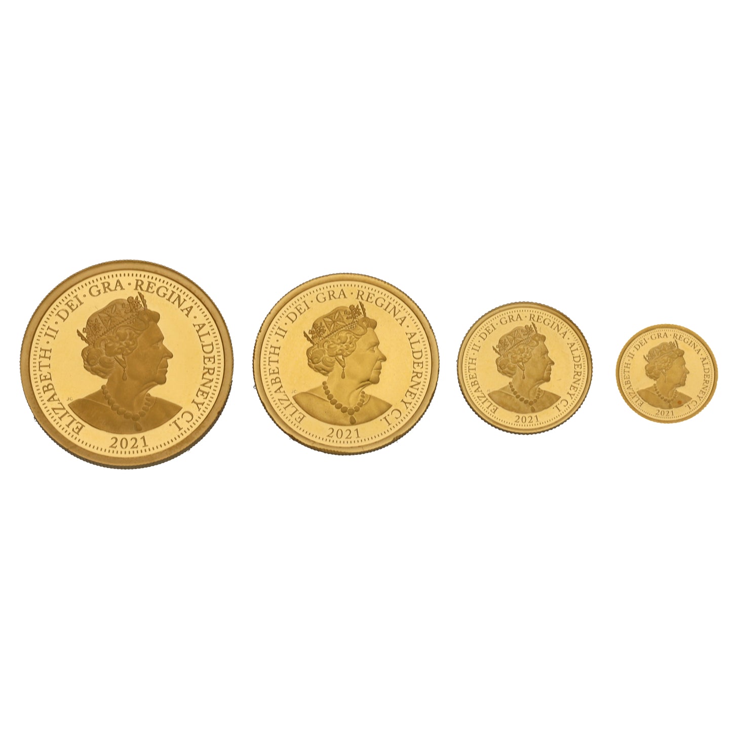 24ct Gold Queen's 95th Birthday Sovereign Coin Set 2021