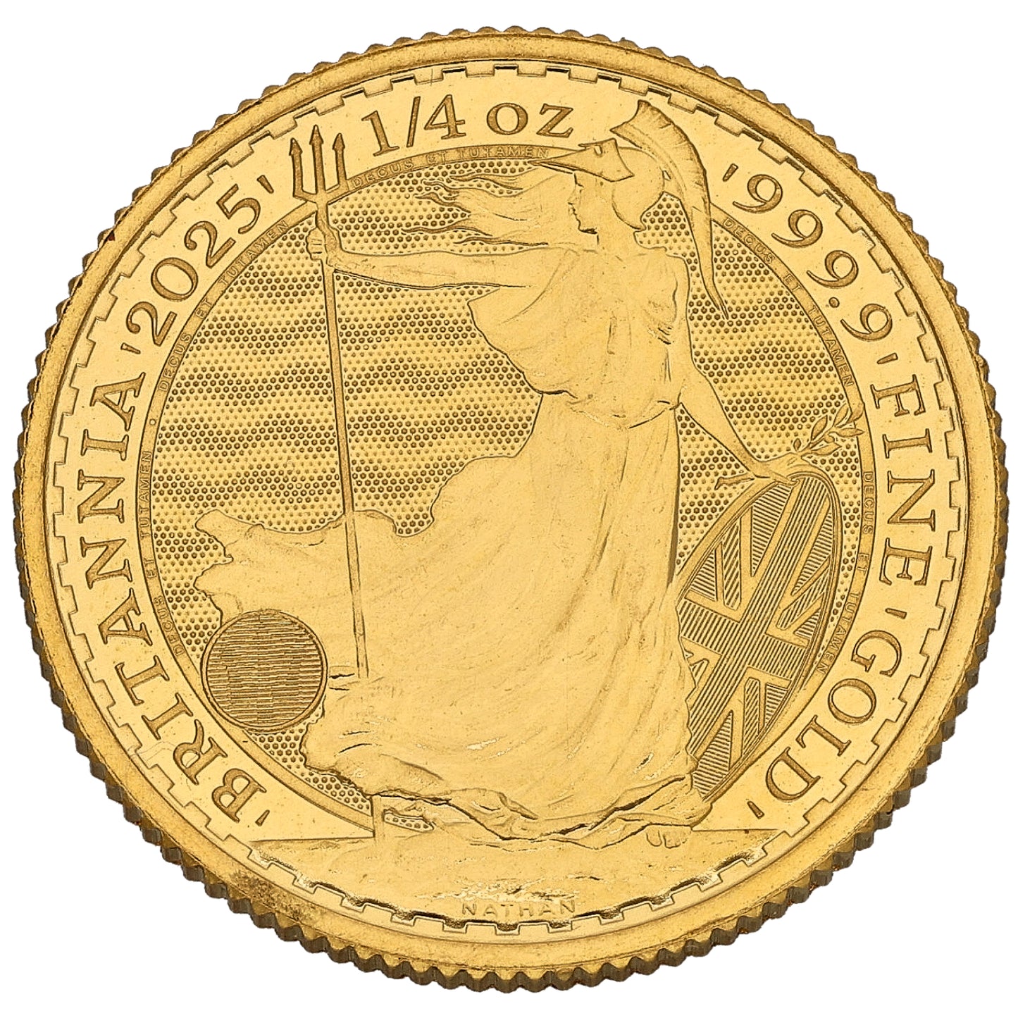24ct Gold King Charles III 1/4 OZ Britannia Coin 2025